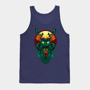 Owl Art Tank Top